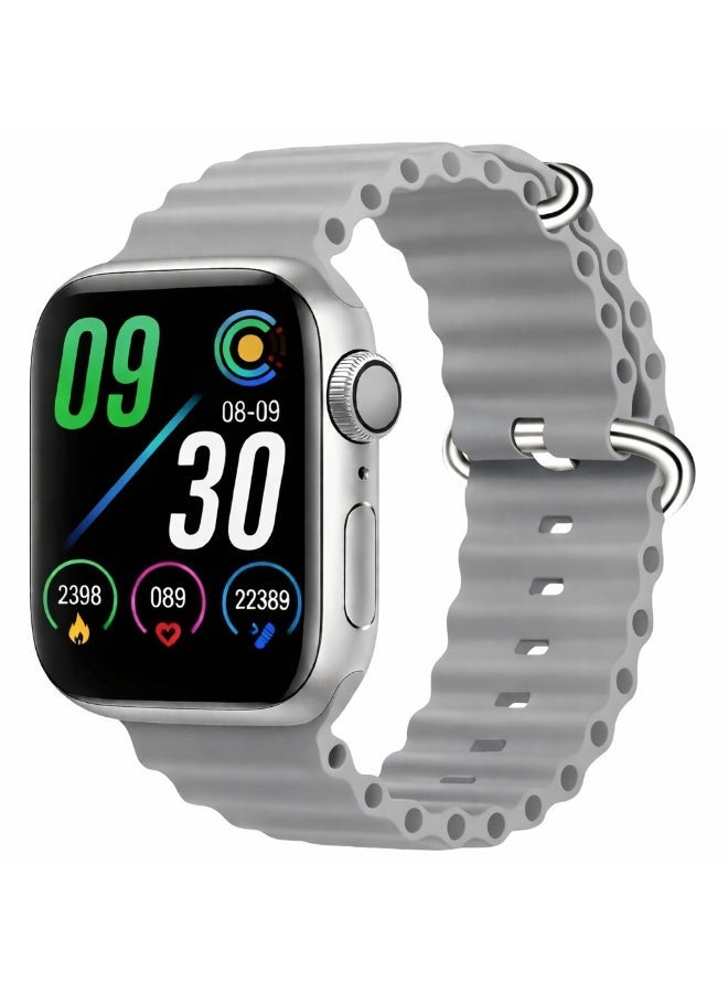 ساعة ذكية 7في1 شاشة اموليد لحساب السعرات الحرارية و استقبال الرسائل و المكالمات و تدعم اللغة العربية تاتين 7 أساور - Image 5